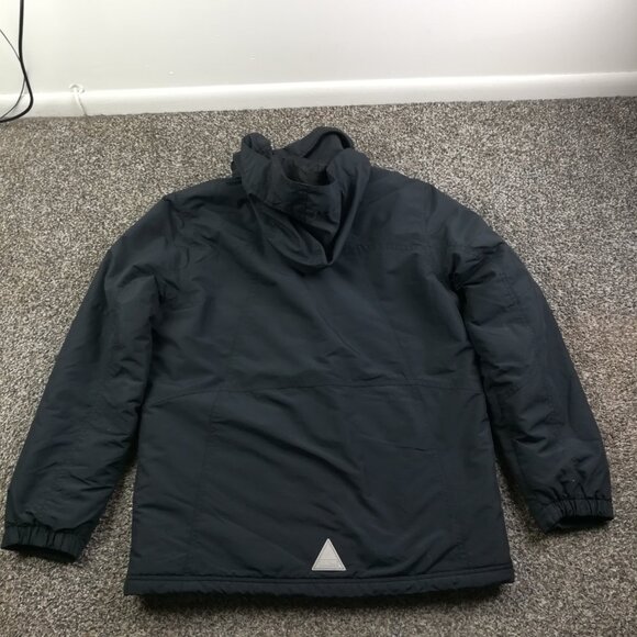 LL Bean Jacket Full-Zip Thinsulate Hooded Boys XL 18 Black Packable Hood 271259 - Picture 8 of 12